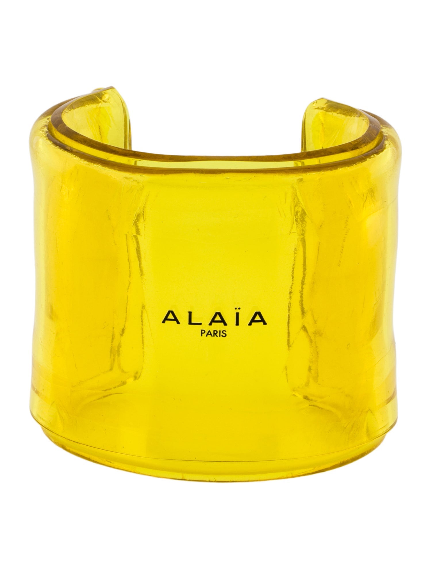 Alaïa Resin Cuff Bracelet