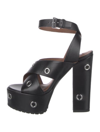 Alaïa Leather Sandals