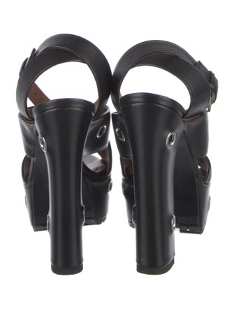 Alaïa Leather Sandals