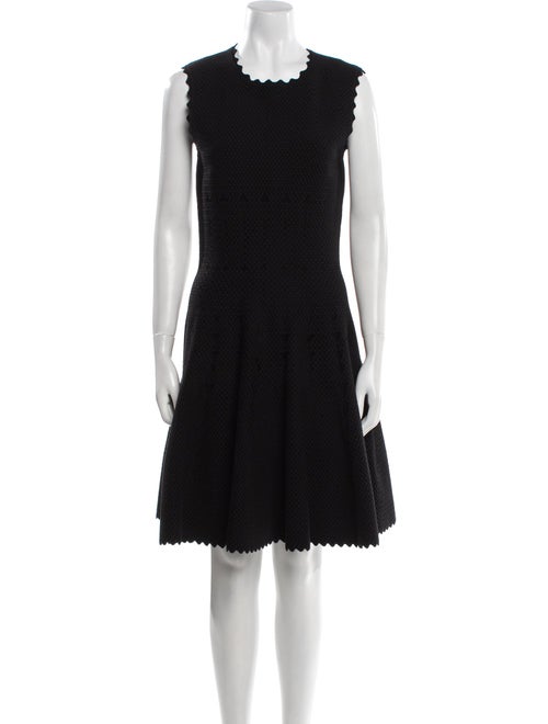 Alaïa Virgin Wool Knee-Length Dress
