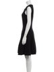 Alaïa Virgin Wool Knee-Length Dress