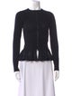 Alaïa Virgin Wool Crew Neck Sweater