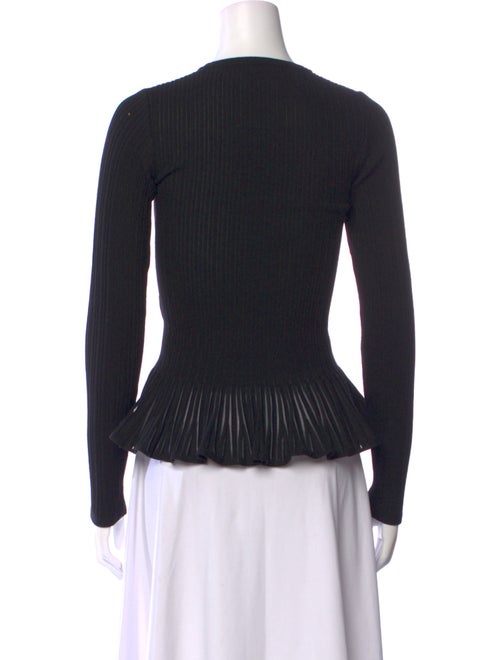 Alaïa Virgin Wool Crew Neck Sweater