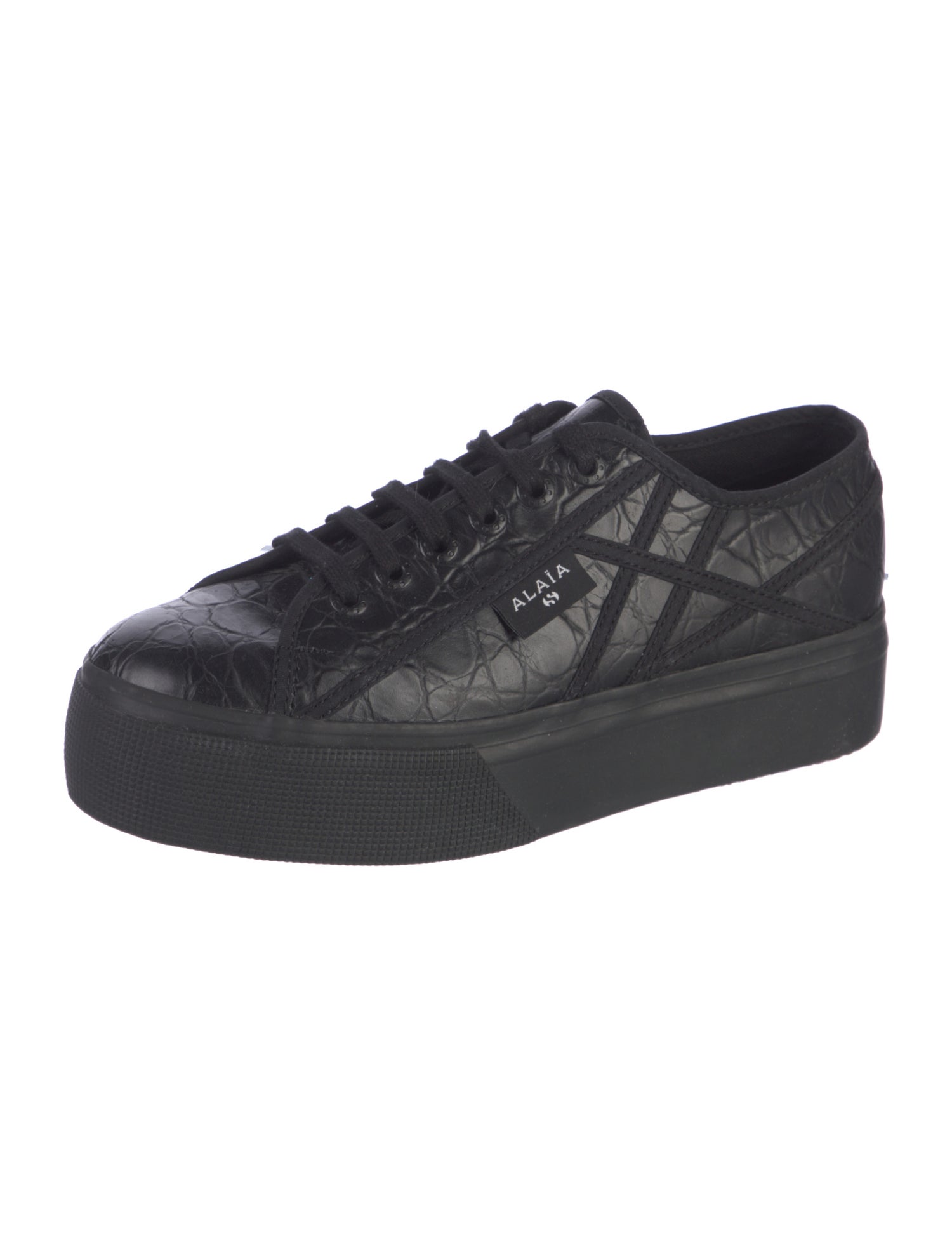 Alaïa Leather Sneakers