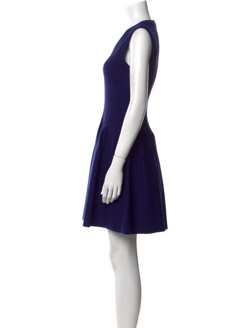 Alaïa V-Neck Mini Dress