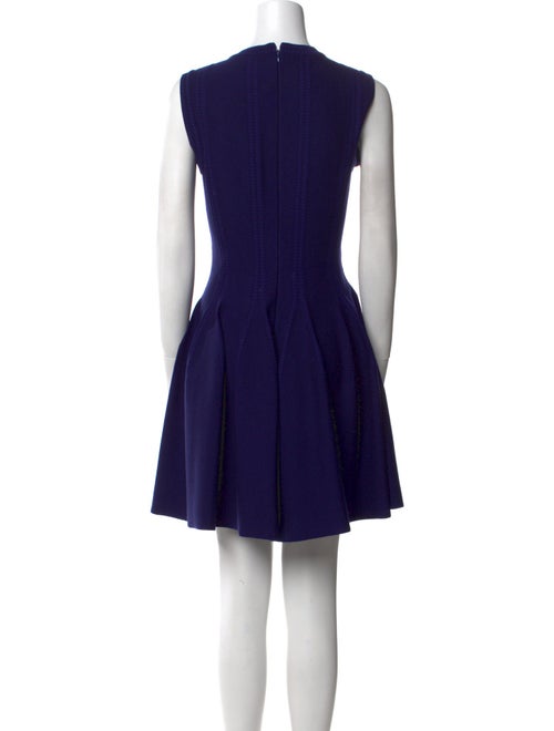 Alaïa V-Neck Mini Dress