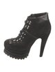 Alaïa Suede Lace-Up Boots