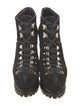Alaïa Suede Lace-Up Boots