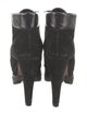 Alaïa Suede Lace-Up Boots