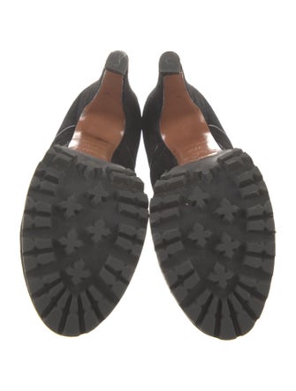 Alaïa Suede Lace-Up Boots