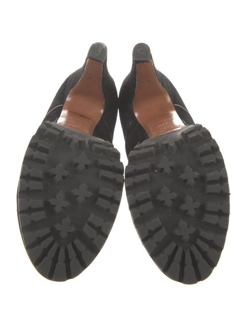 Alaïa Suede Lace-Up Boots