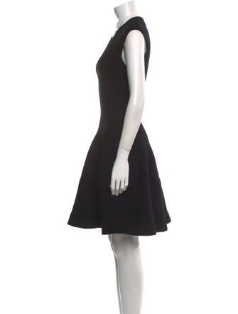 Alaïa V-Neck Mini Dress