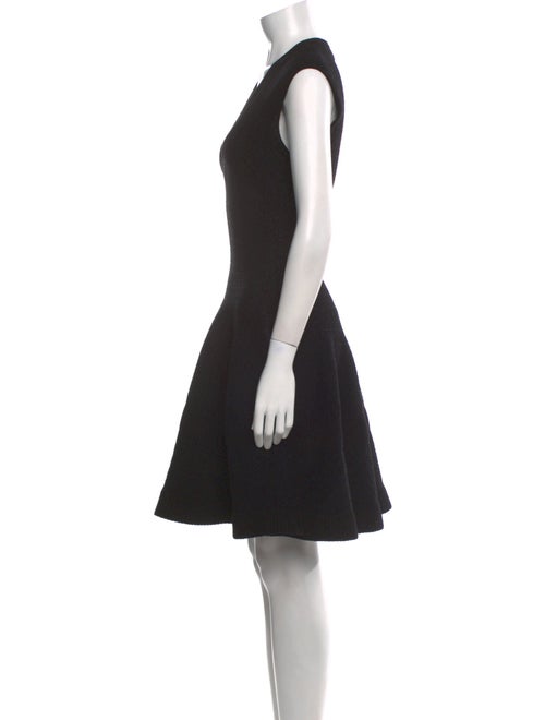 Alaïa V-Neck Mini Dress