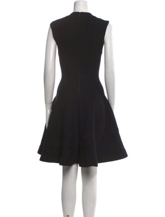 Alaïa V-Neck Mini Dress