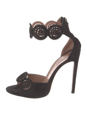 Alaïa Suede Sandals