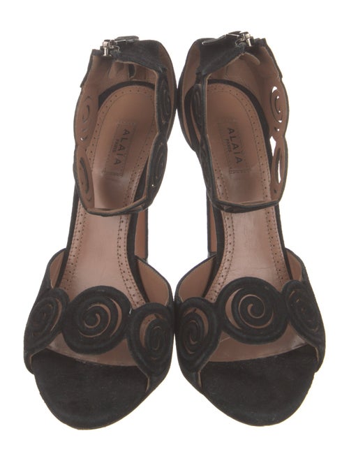 Alaïa Suede Sandals