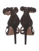 Alaïa Suede Studded Accents Sandals