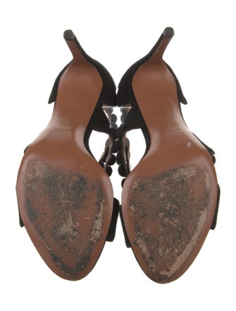 Alaïa Suede Sandals