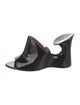 Alaïa Patent Leather Slides