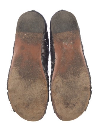 Alaïa Leather Gladiator Sandals