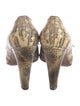 Alaïa Lizard Animal Print Pumps