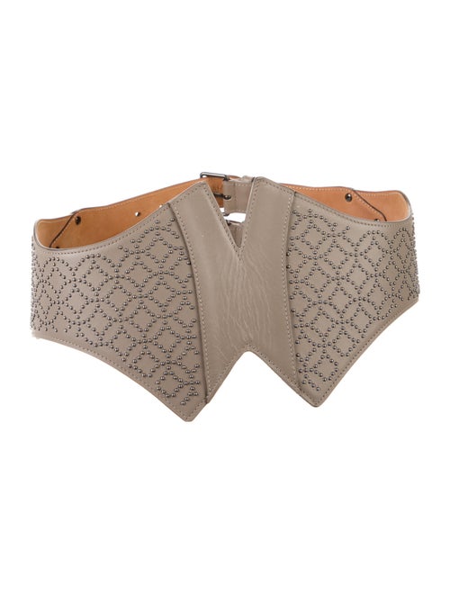 Alaïa Late 2000's - Early 2010's Wide Waist Belt