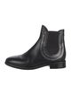 Alaïa Leather Lasercut Accents Chelsea Boots