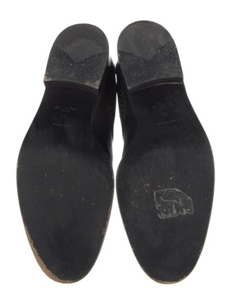 Alaïa Leather Lasercut Accents Chelsea Boots