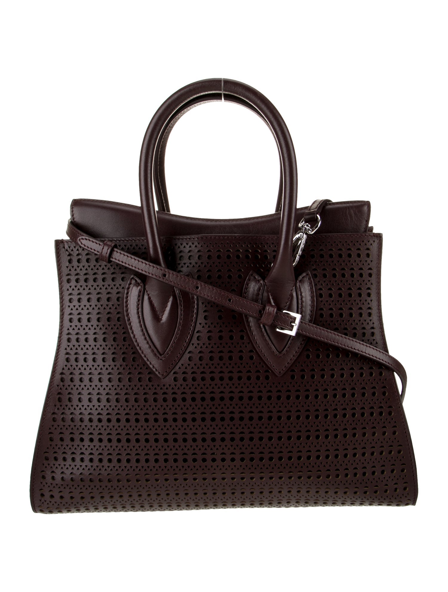 Alaïa Leather Top Handle Bag
