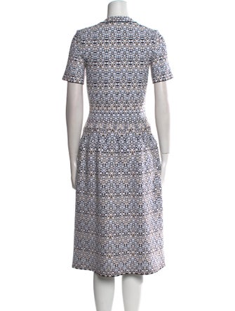 Alaïa Printed Midi Length Dress
