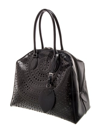 Alaïa Leather Top Handle Bag