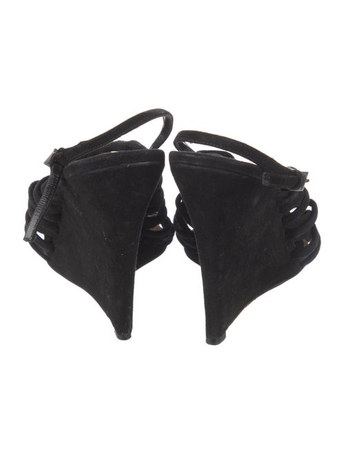 Alaïa Suede Slingback Sandals