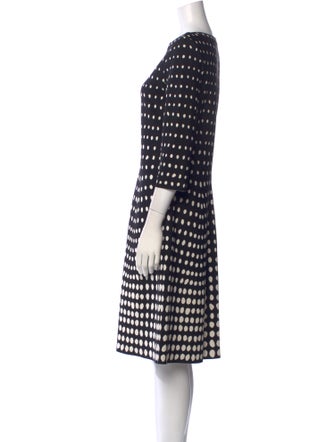 Alaïa Printed Knee-Length Dress