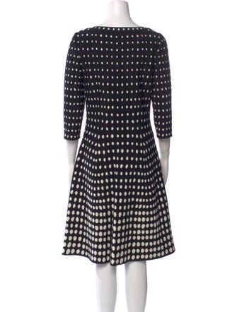 Alaïa Printed Knee-Length Dress