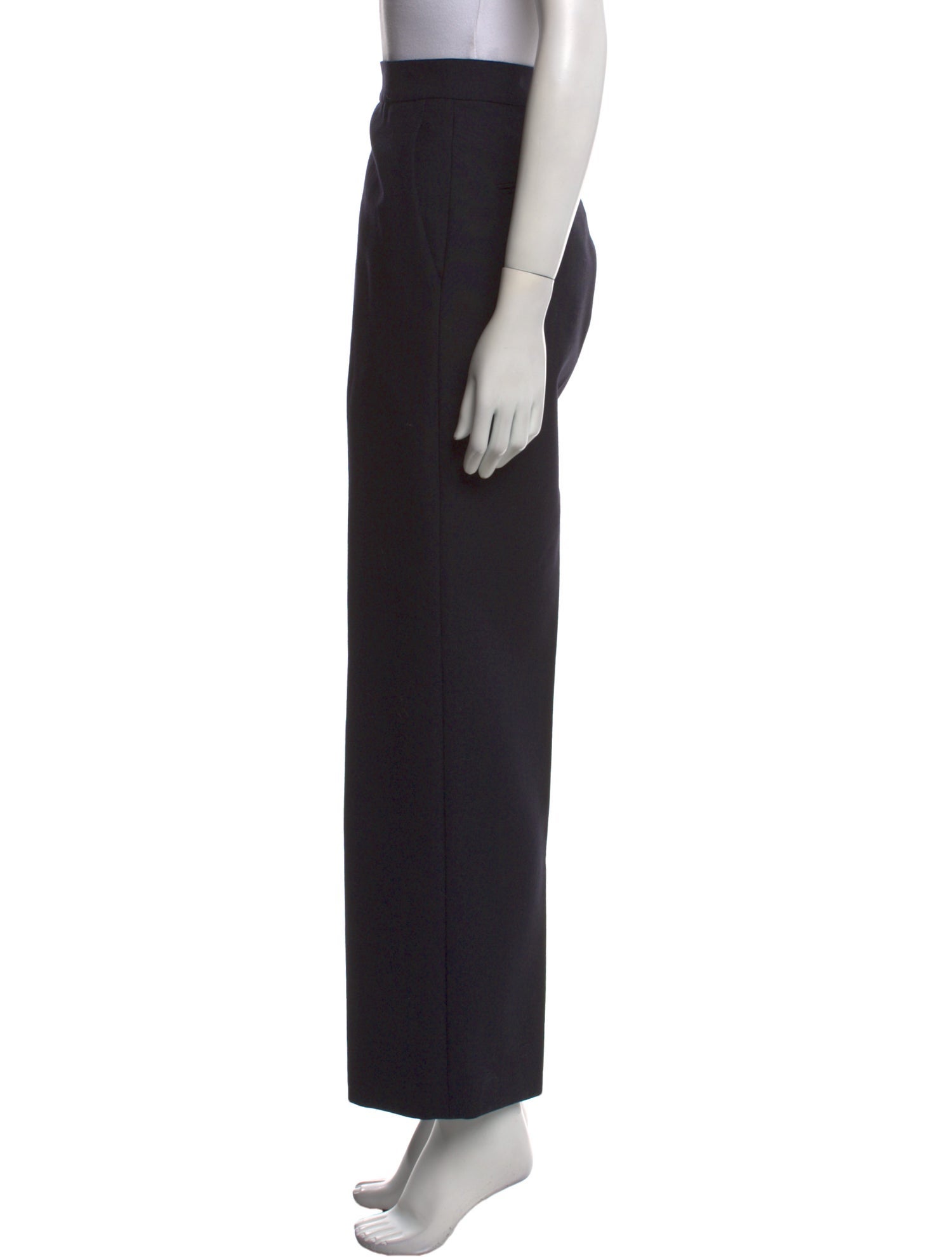 Alaïa Wool Wide Leg Pants
