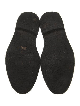 Alaïa Suede Eyelet Trim Sneakers