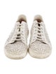 Alaïa Leather Lasercut Accents Sneakers
