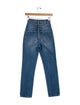 Alaïa High-Rise Straight Leg Jeans