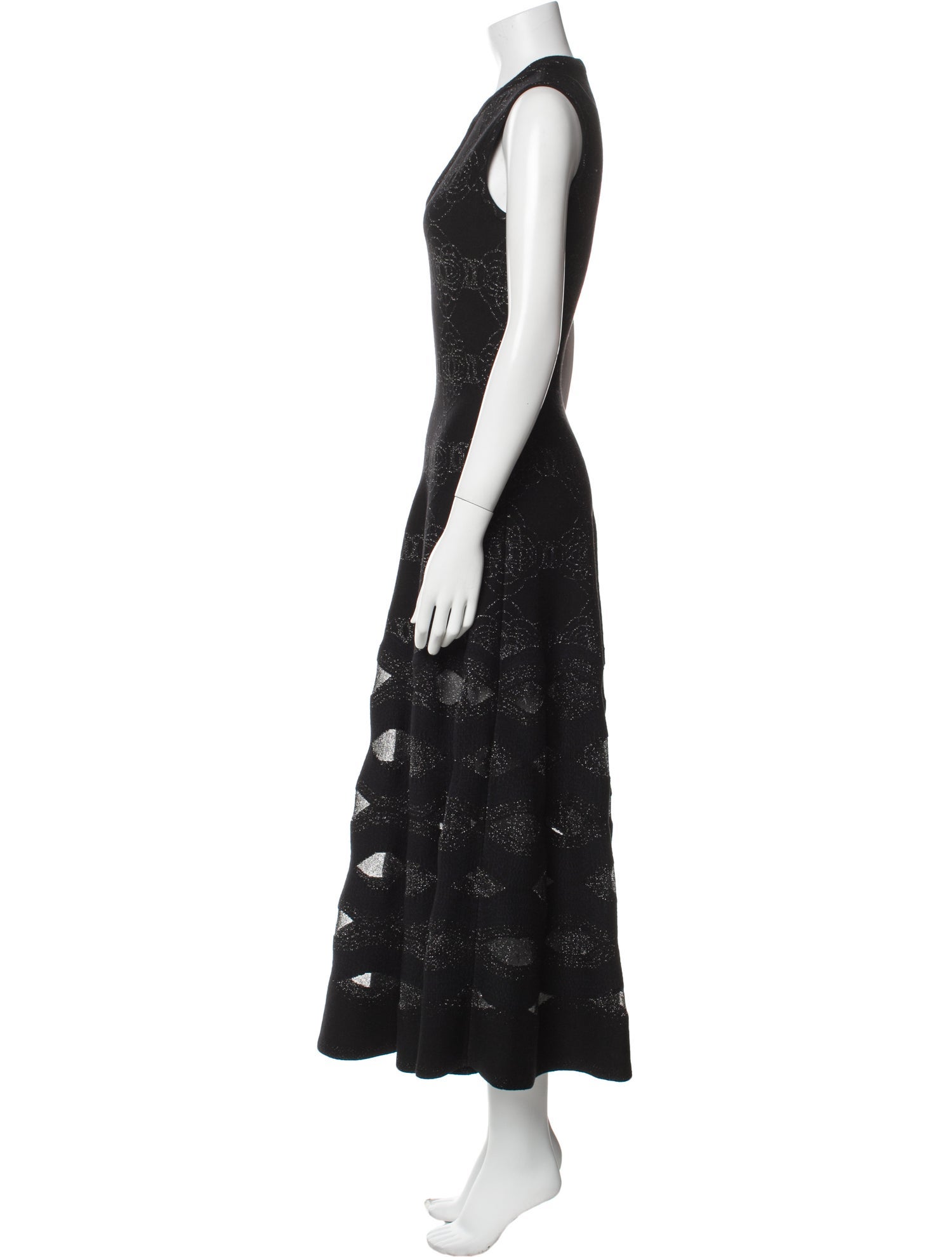 Alaïa Wool Long Dress