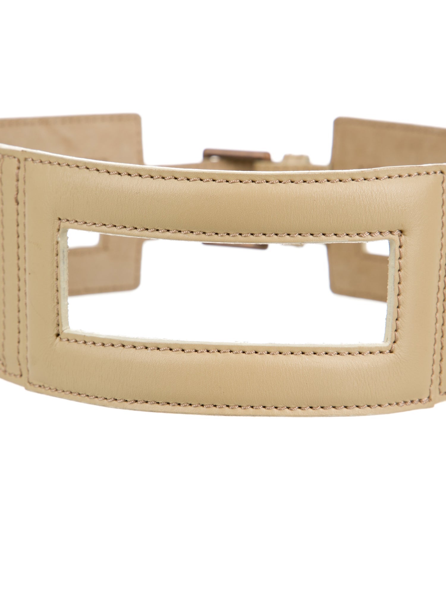 Alaïa Wide Leather Waist Belt
