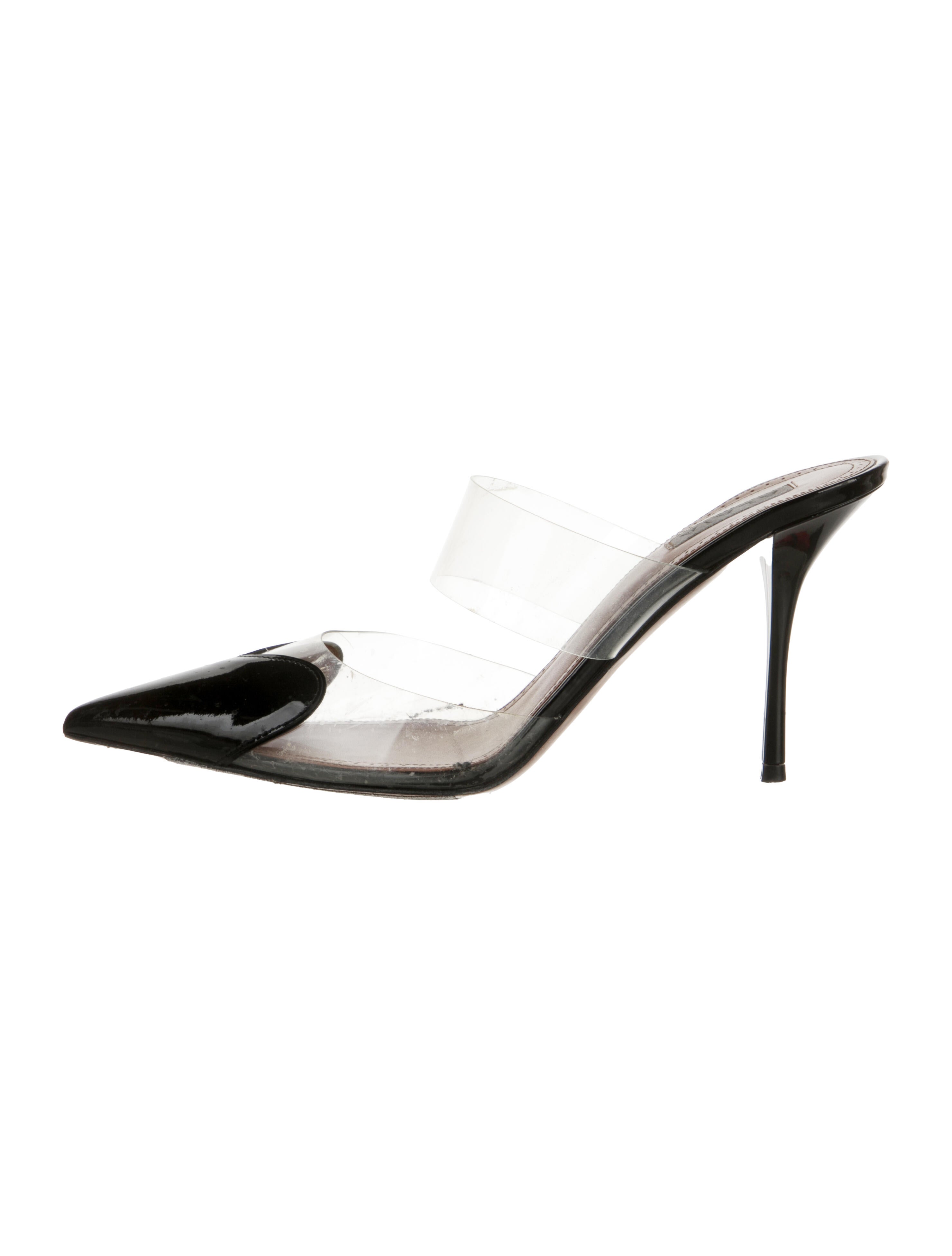Alaïa Patent Leather Mules