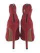 Alaïa Suede Cutout Accent Sandals