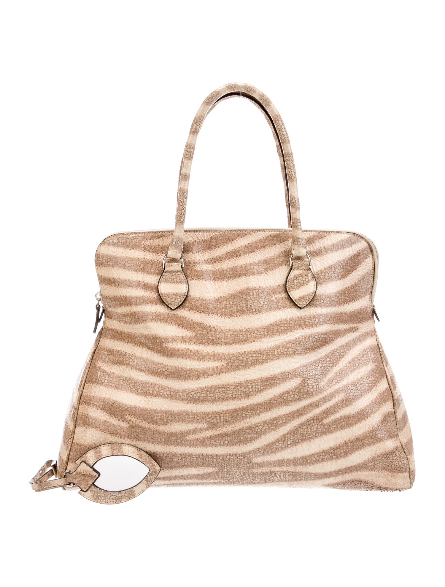 Alaïa Leather Top Handle Bag