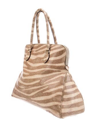 Alaïa Leather Top Handle Bag