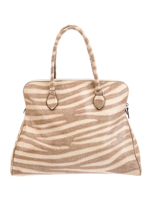 Alaïa Leather Top Handle Bag