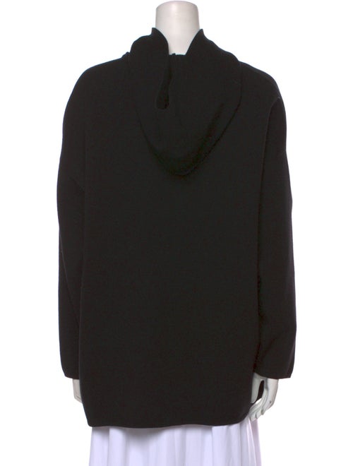 Alaïa Wool Mock Neck Sweatshirt