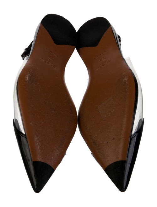 Alaïa Leather Slingback Flats