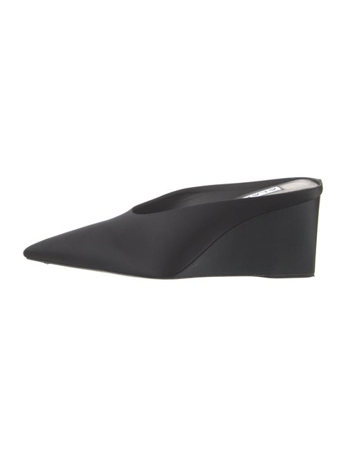 Alaïa Satin Mules