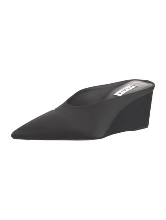 Alaïa Satin Mules