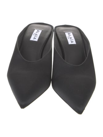 Alaïa Satin Mules